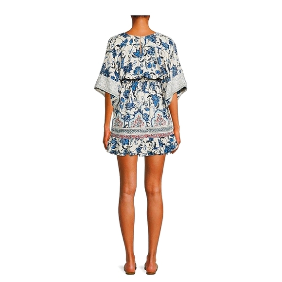 NWT Stunning ROMANTIC GYPSY~Maternity~Lightweight Empire Waist Short Kimomo Dres - Picture 8 of 16